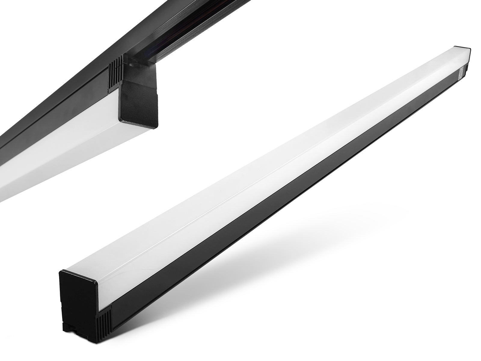 Lampa szynowa LED Emma 120cm 50W 4000K czarna 1F